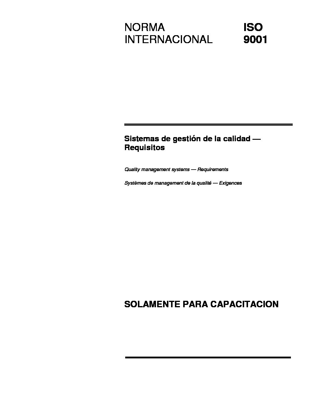 ISO 9001-2008 NORMA COMPLETA
