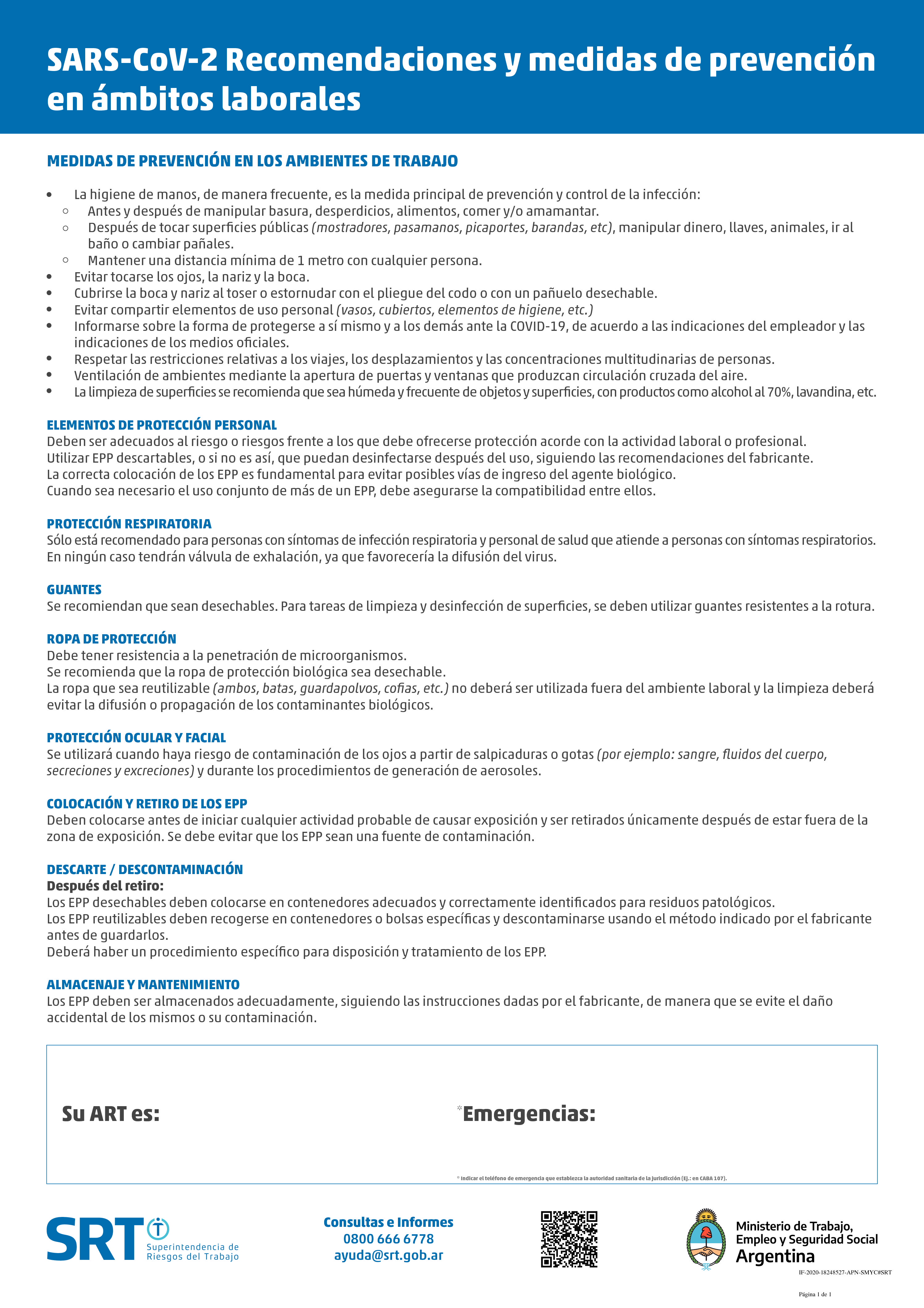 Afiche OBLIGATORIO_COVID_19_SRT_292020